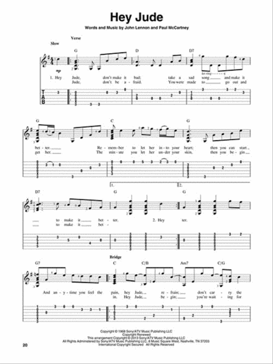 The Beatles Electric Guitar scores gallery preview page 5