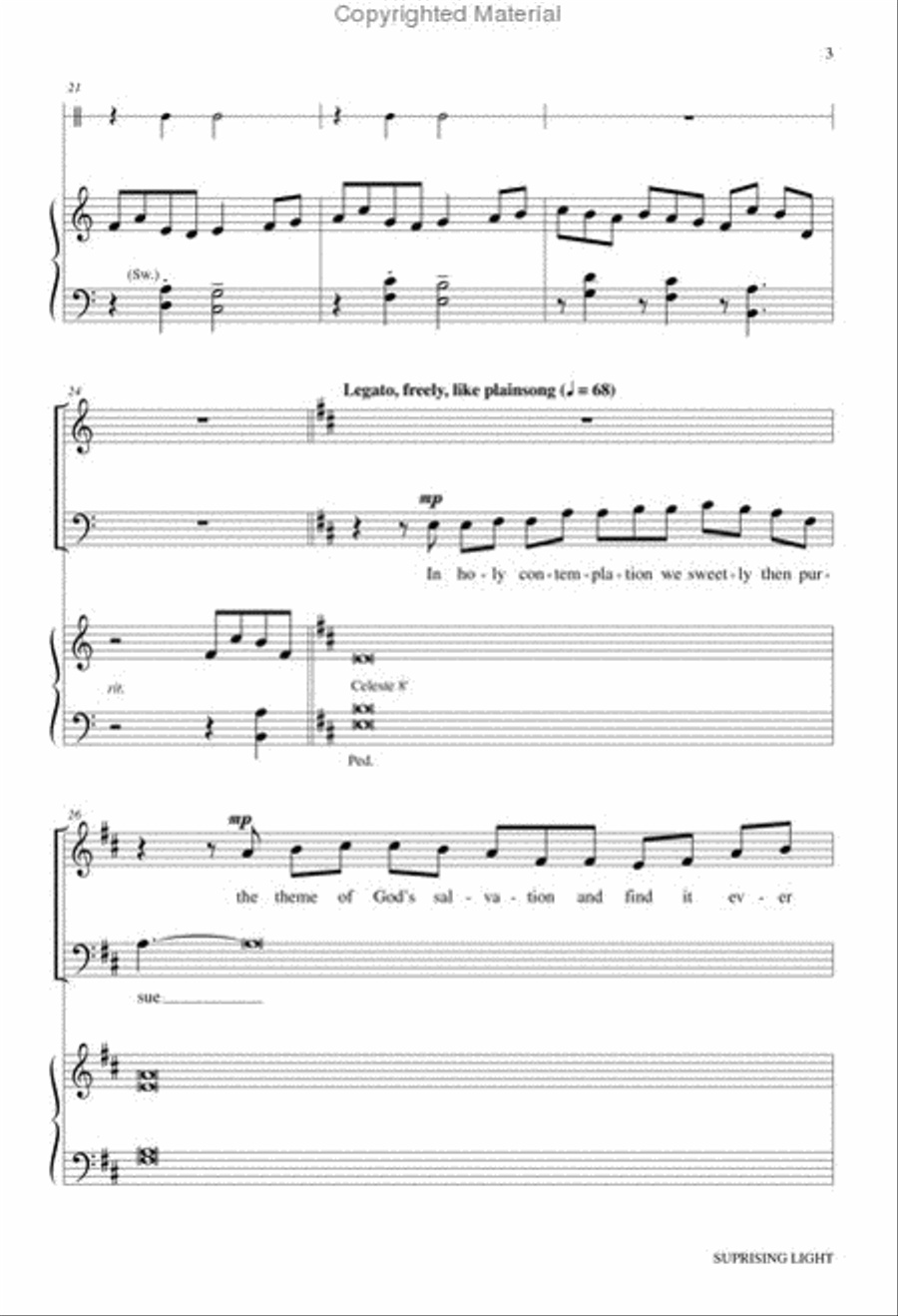 Surprising Light Surprising Light 2-Part scores gallery preview page 4