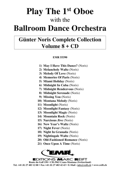 Play The 1st Oboe With The Ballroom Dance Orchestra Vol. 8 image number null
