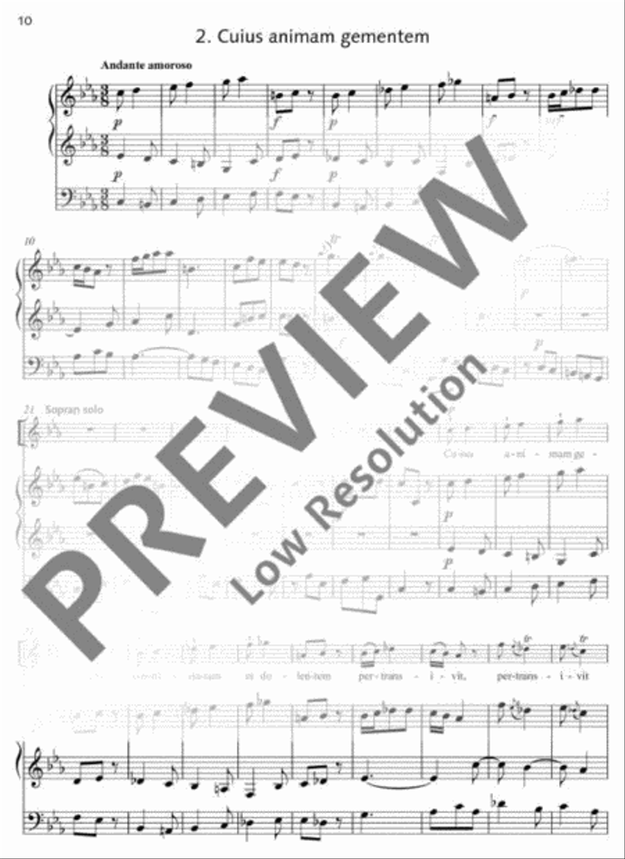 Stabat Mater SA scores gallery preview page 11