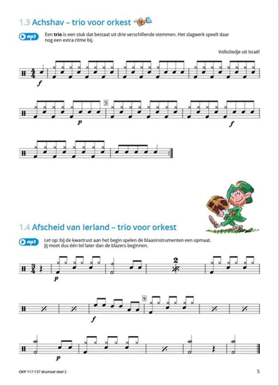 Samen Leren Samenspelen Vlaams Deel 2 Percussion scores gallery preview page 3