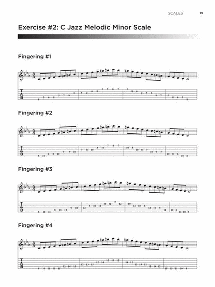 Guitar Training Exercises Guitar Tablature scores gallery preview page 9