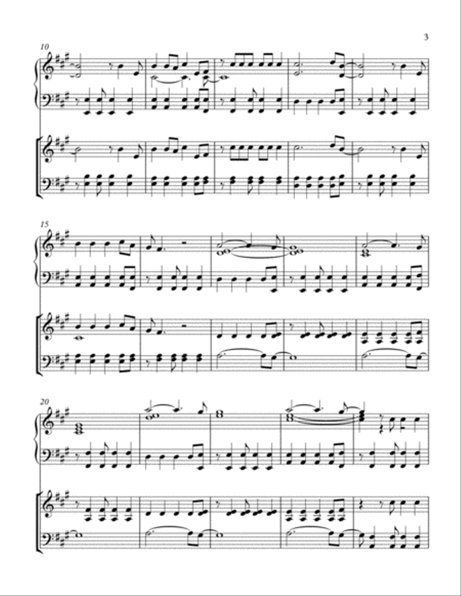 Viva La Vida Piano Trio scores gallery preview page 3
