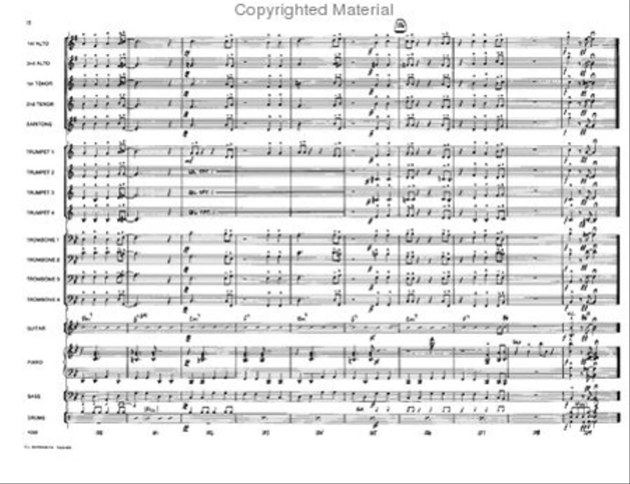 Simply Swing It! Jazz Ensemble scores gallery preview page 12