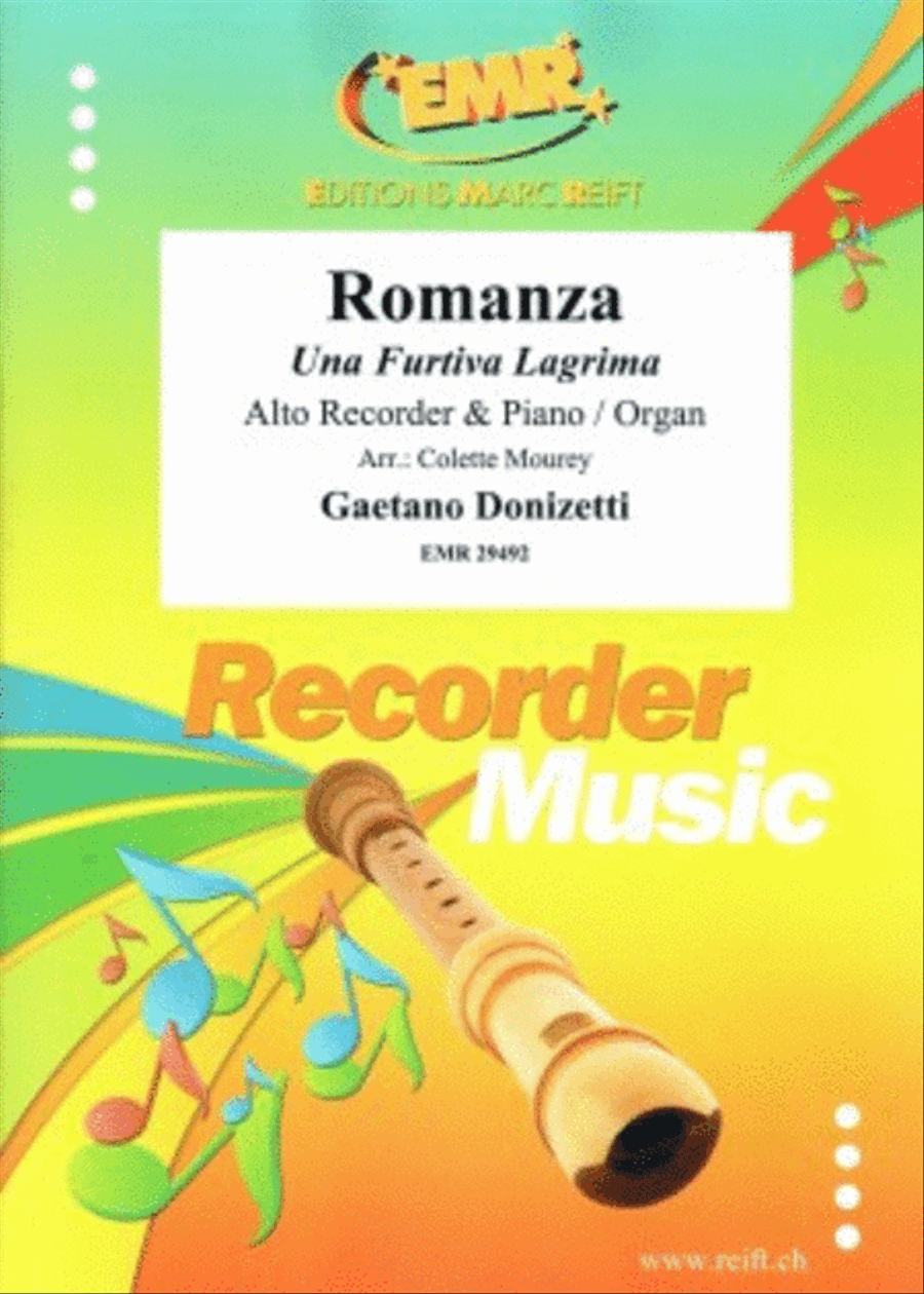 Romanza Alto Recorder scores gallery preview page 1