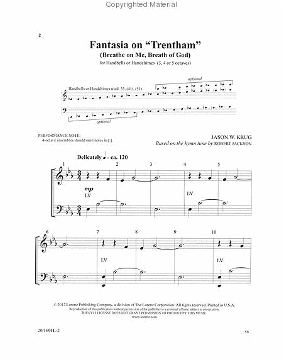 Fantasia on “Trentham” 5-Octaves scores gallery preview page 2