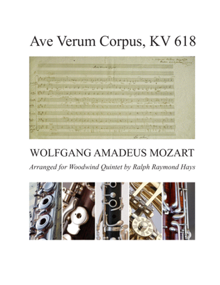 Book cover for Ave Verum Corpus, KV 618 (1791)