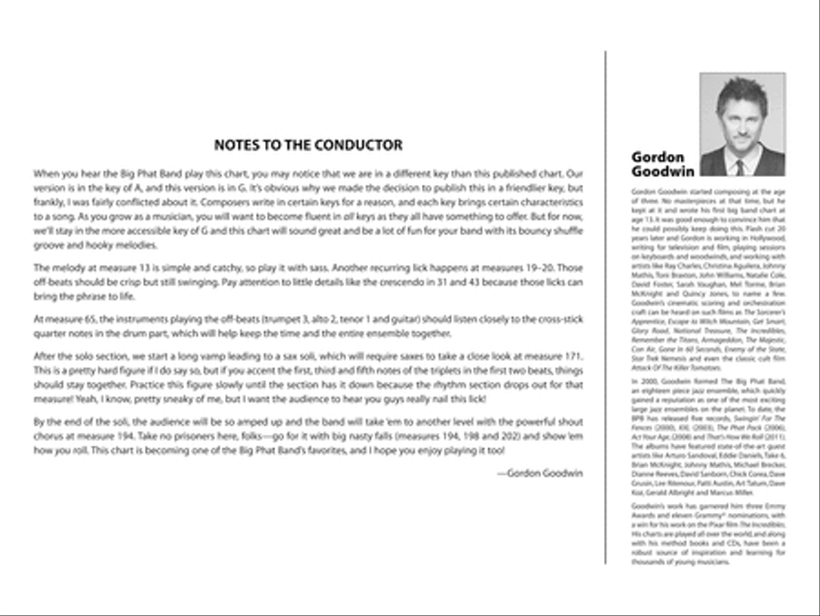 That's How We Roll: Score Jazz Ensemble scores gallery preview page 2