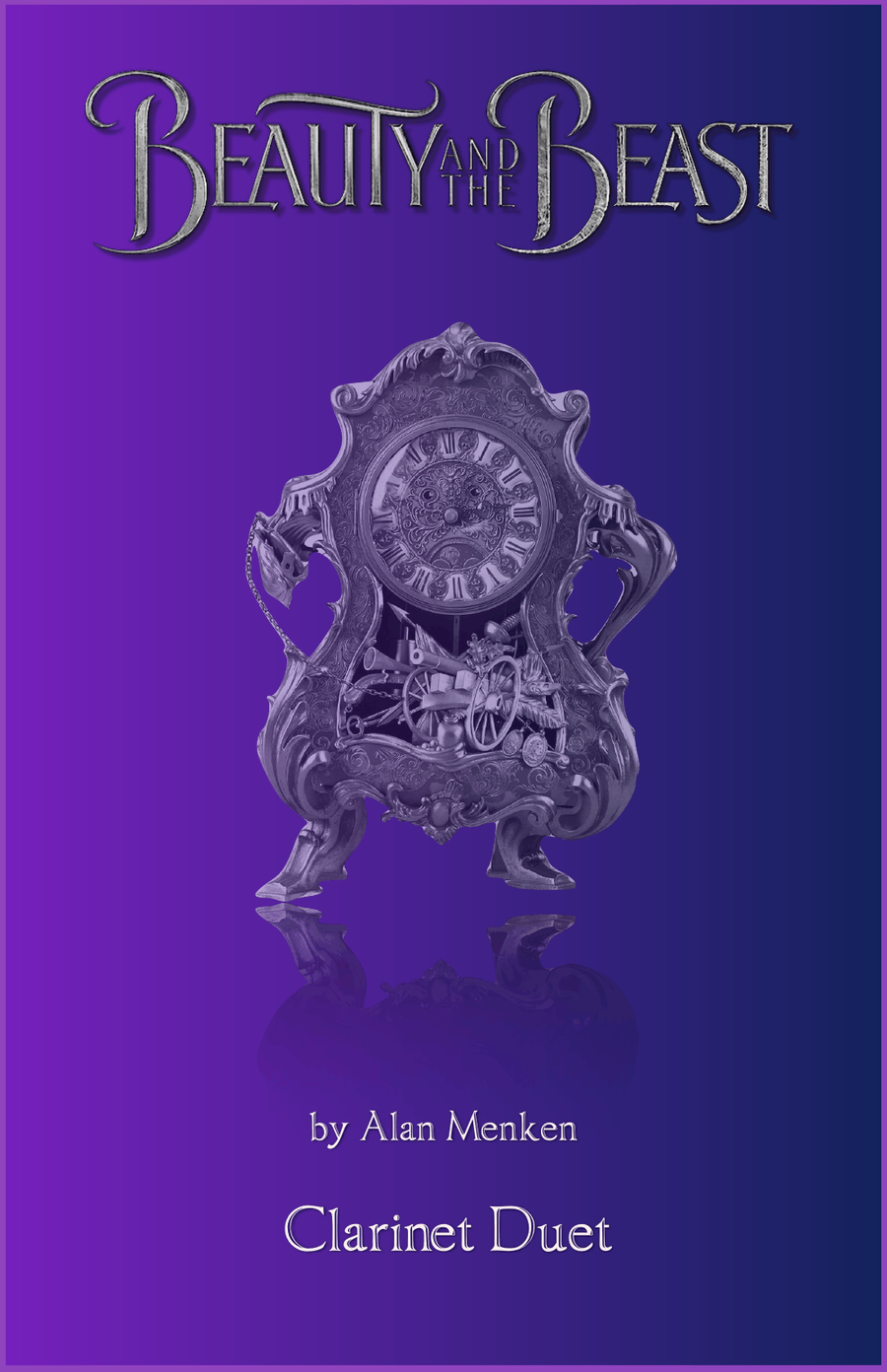 Beauty And The Beast Clarinet Duet scores gallery preview page 1
