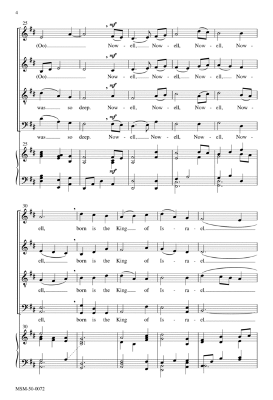 The First Nowell Divisi scores gallery preview page 3