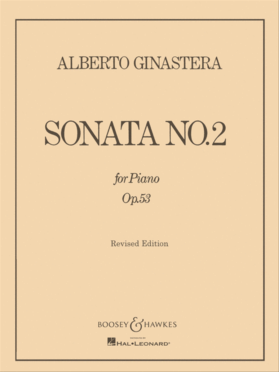 Sonata No. 2, Op. 53 Sonata No. 2, Op. 53 Piano Solo scores gallery preview page 1