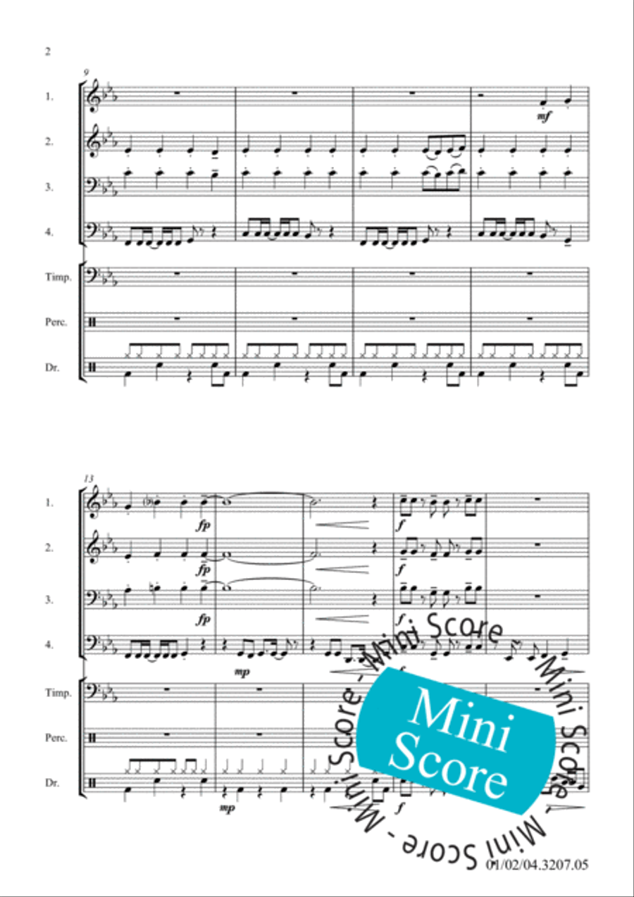 The Big Splash Fanfare Band scores gallery preview page 6