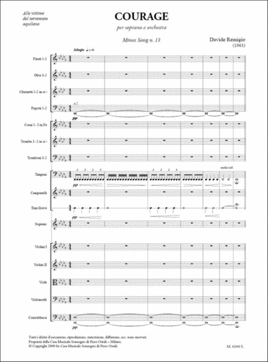 Courage Orchestra scores gallery preview page 2