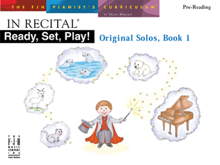 Book cover for In Recital Ready, Set, Play!, Original Solos, Book 1