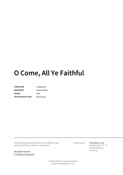 O Come, All Ye Faithful image number null
