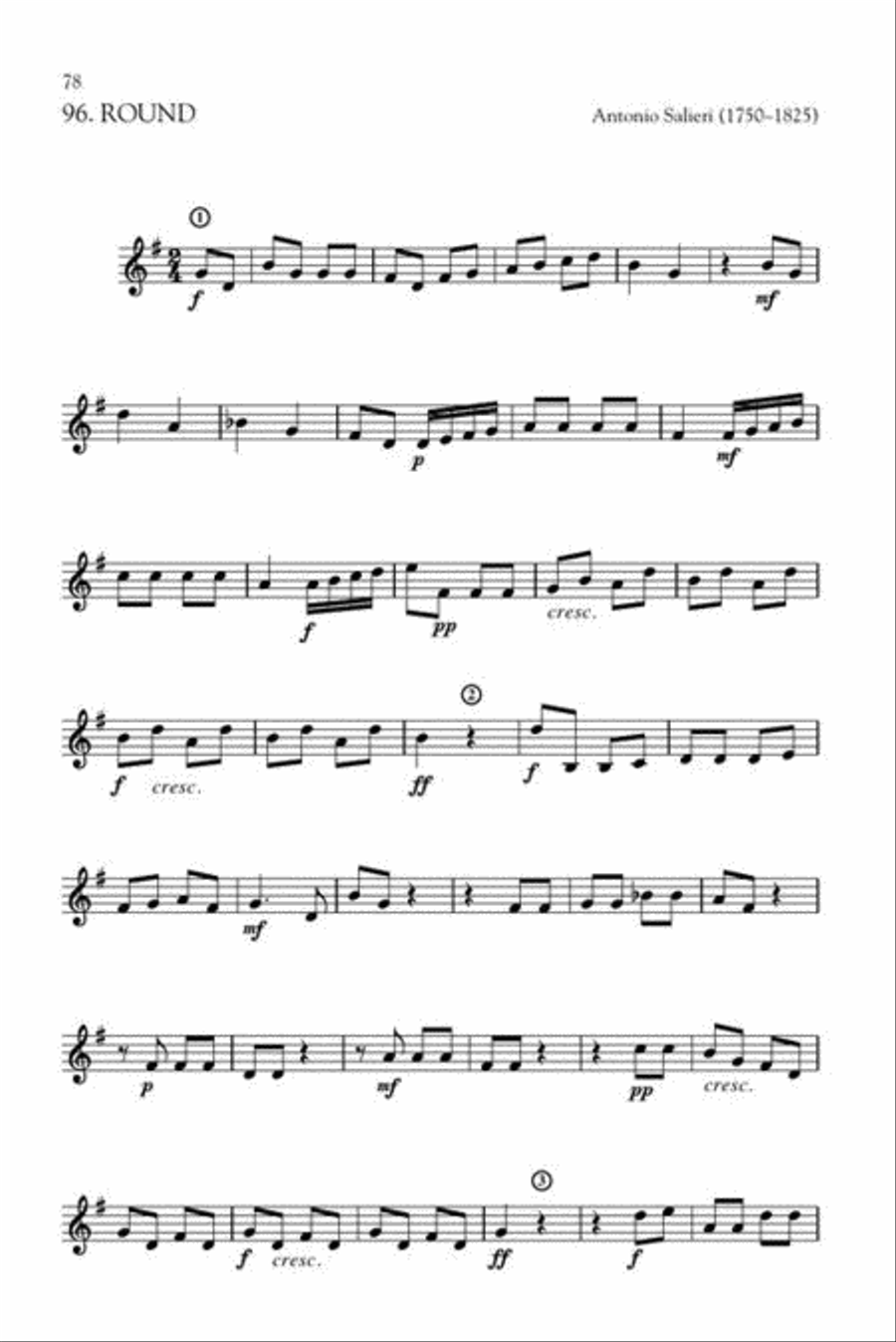 The King's Singers Book of Rounds, Canons and Partsongs Choir scores gallery preview page 9
