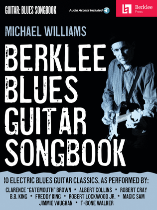 Book cover for Berklee Blues Guitar Songbook