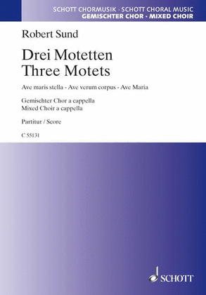 Book cover for Three Motets