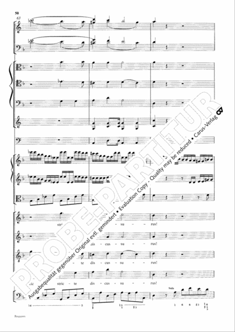 Requiem Requiem 4-Part scores gallery preview page 59