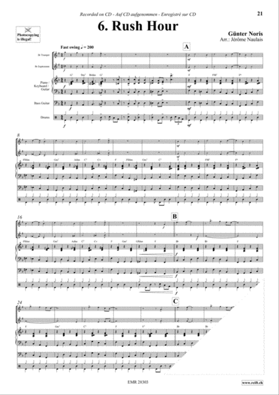 Let's Dance Volume 4 Let's Dance Volume 4 Brass Ensemble scores gallery preview page 8