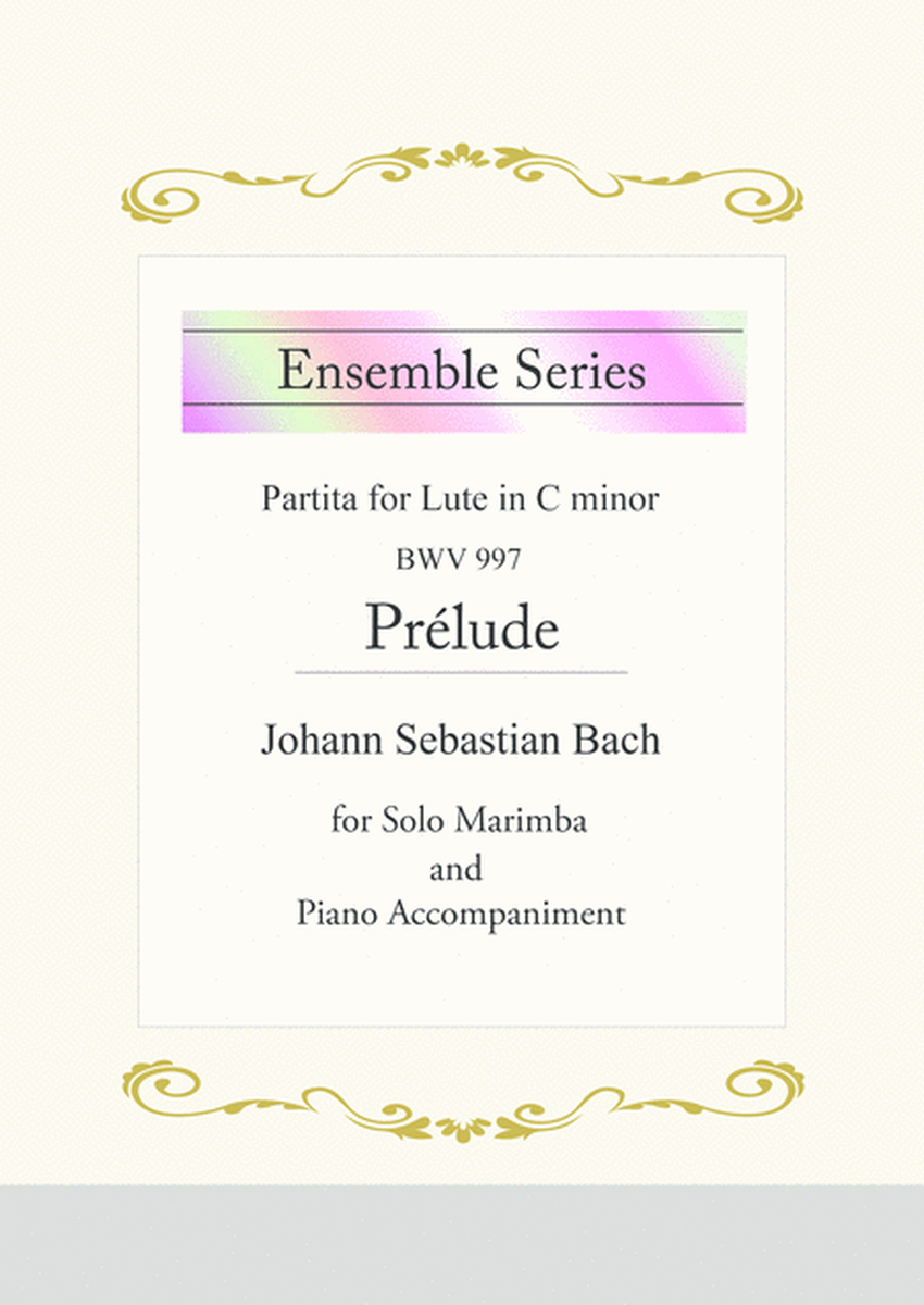Prelude / from Partita for Lute in C minor, BWV 997 image number null