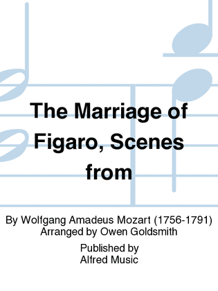 Book cover for The Marriage of Figaro, Scenes from