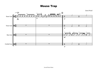 Mouse Trap (Drumline Cadence)
