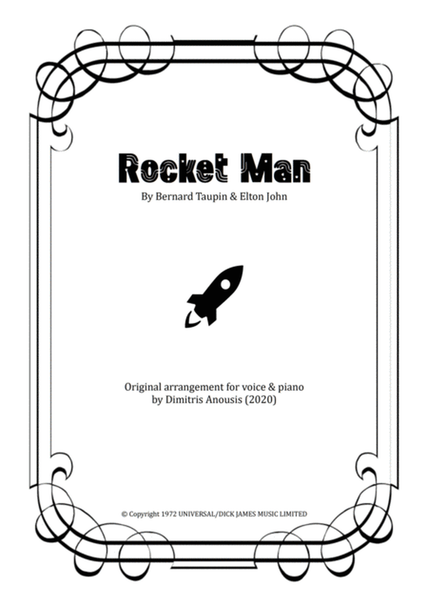 Rocket Man (i Think It's Gonna Be A Long Long Time) image number null