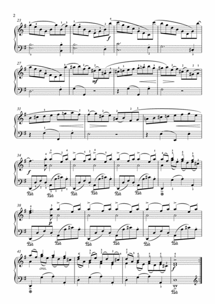 Scarlatti-Sonata in G-Major L.S26 K.547(piano) image number null