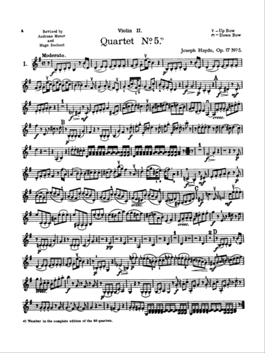 Thirty Celebrated String Quartets, Volume 1 String Quartet scores gallery preview page 7