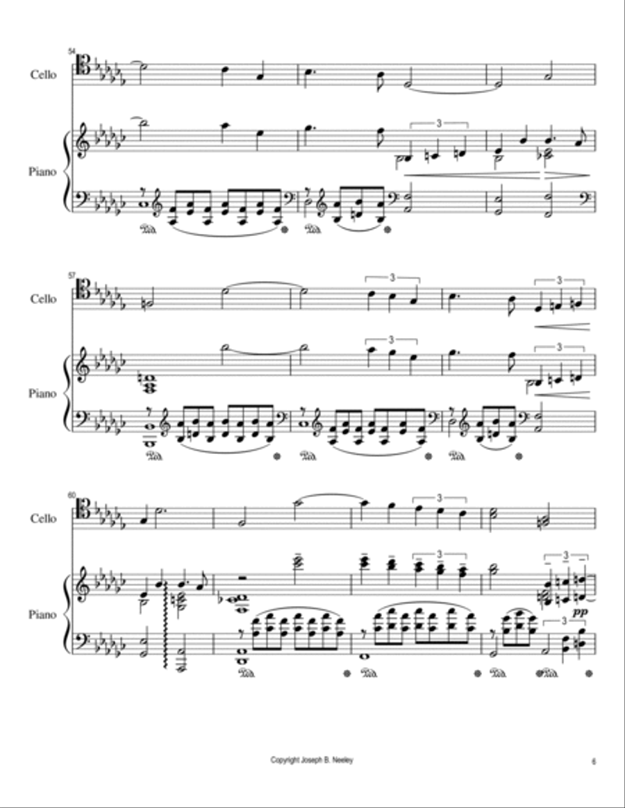 Morceaux de Fantaisie Elegie Piano scores gallery preview page 6