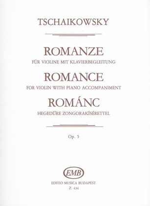 Book cover for Sonatine op. 5 für Violine mit Klavierbegleitung