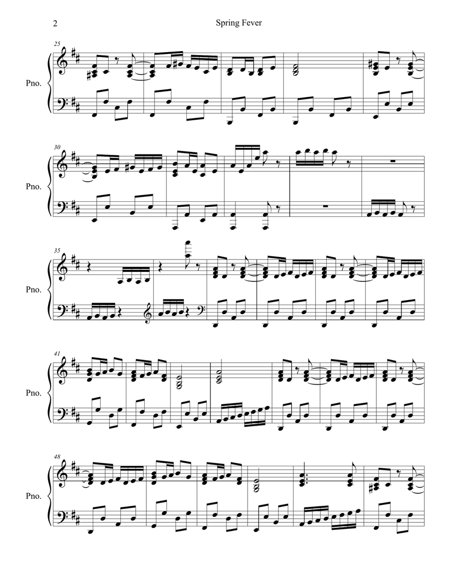 Spring Fever Piano Method scores gallery preview page 3