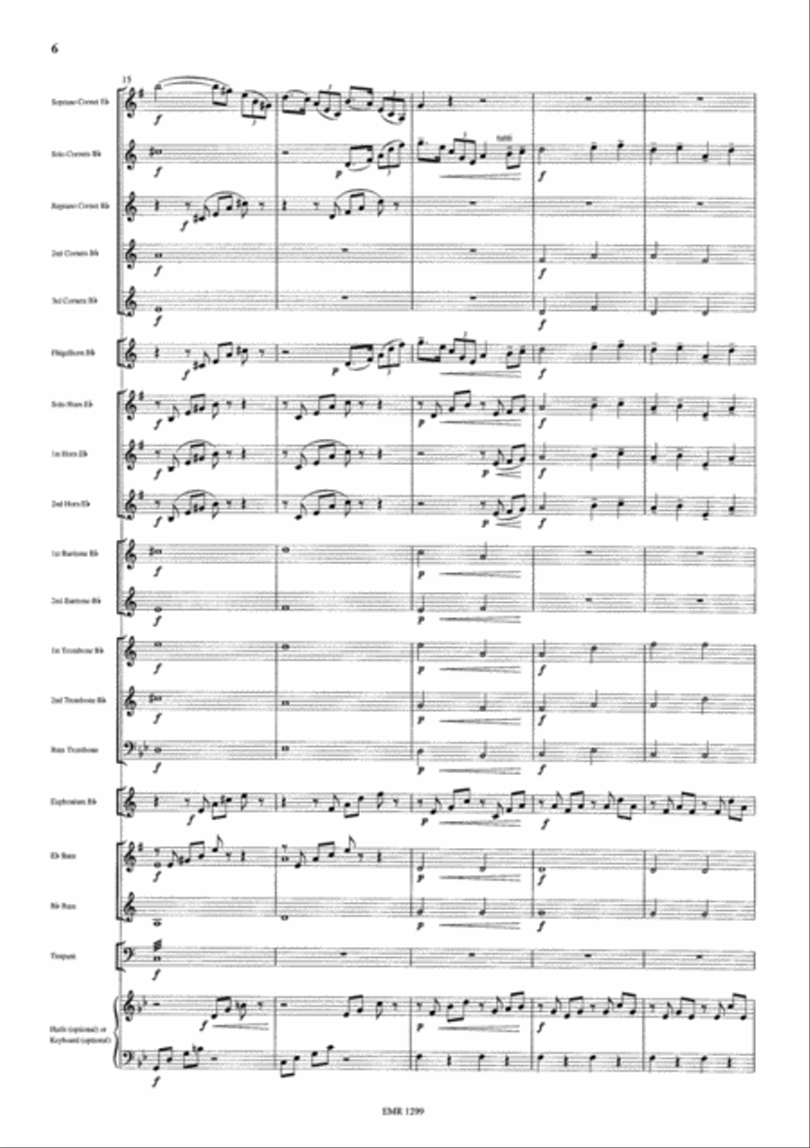 Meditation Brass Band scores gallery preview page 7