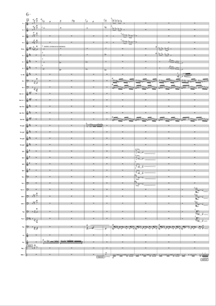A piece for large orchestra. Advanced level. Orchestral material available Full Orchestra scores gallery preview page 6