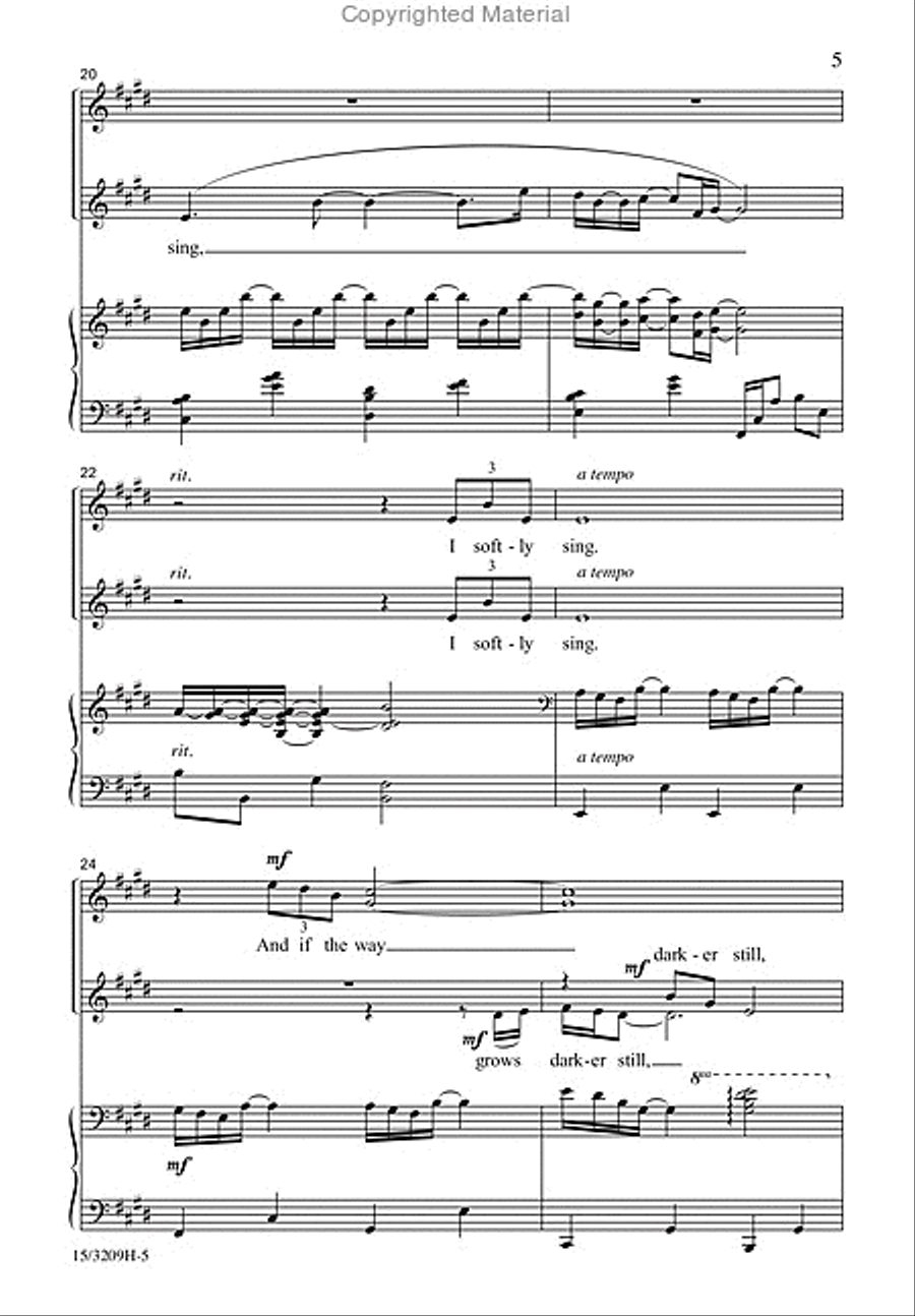 And I Can Sing SSAA scores gallery preview page 5