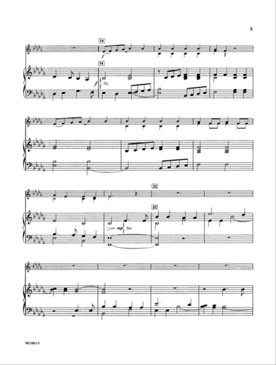 Classics for Trumpet and Keyboard - Full Score Trumpet scores gallery preview page 5