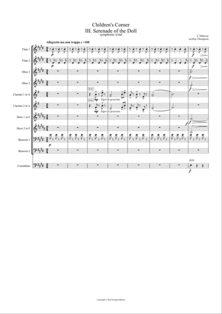 Debussy: Children's Corner No.3 