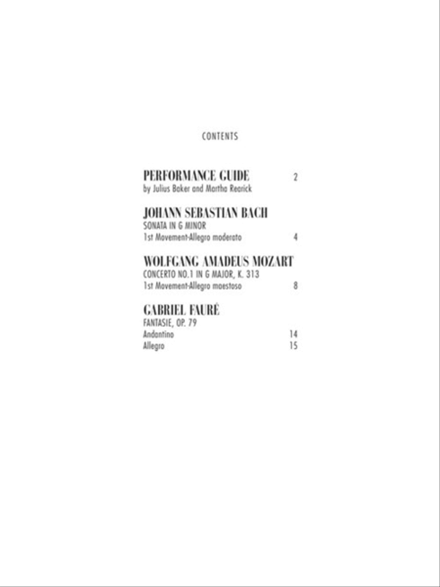 Advanced Flute Solos – Volume 2 Flute Solo scores gallery preview page 2