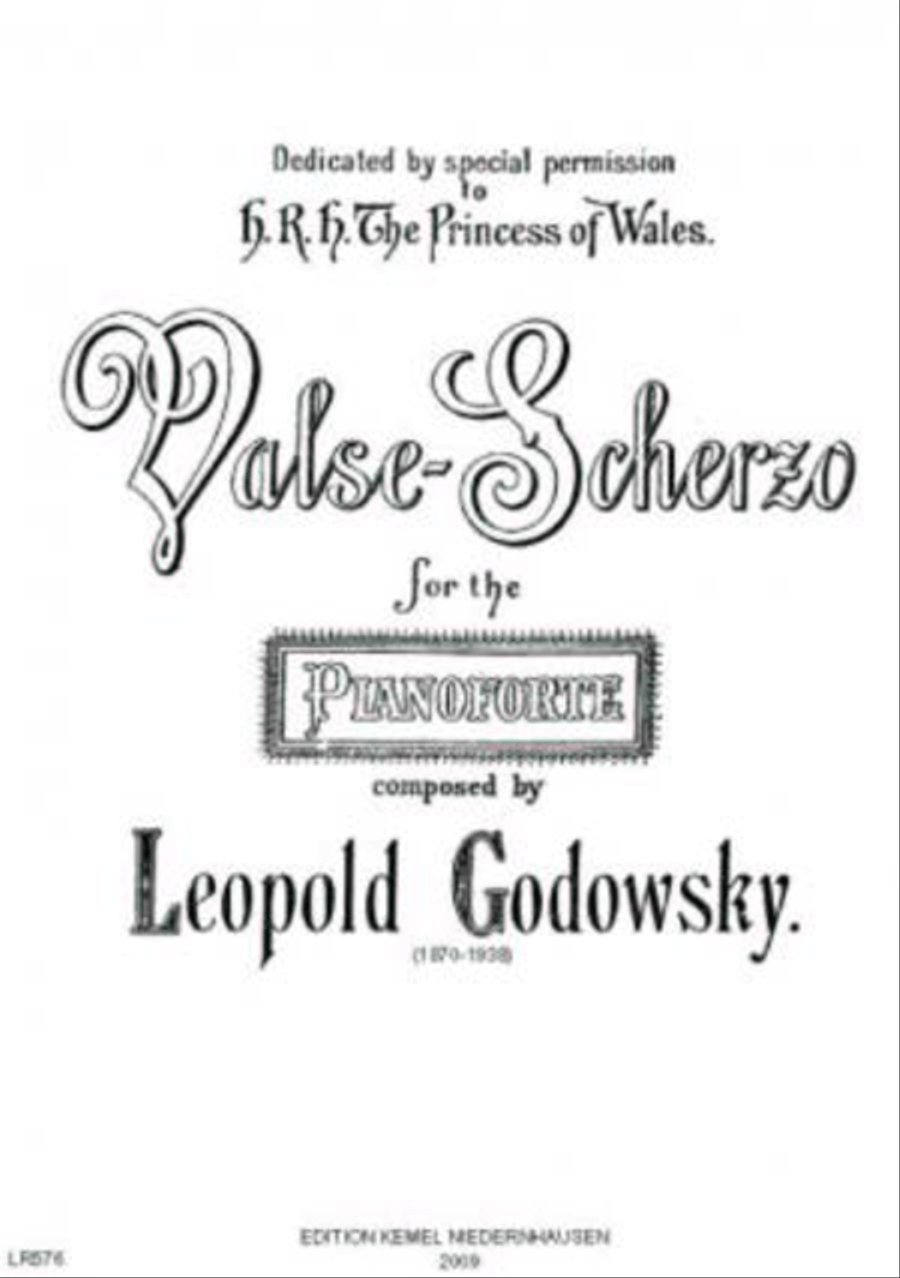 Valse-scherzo Piano Solo scores gallery preview page 1
