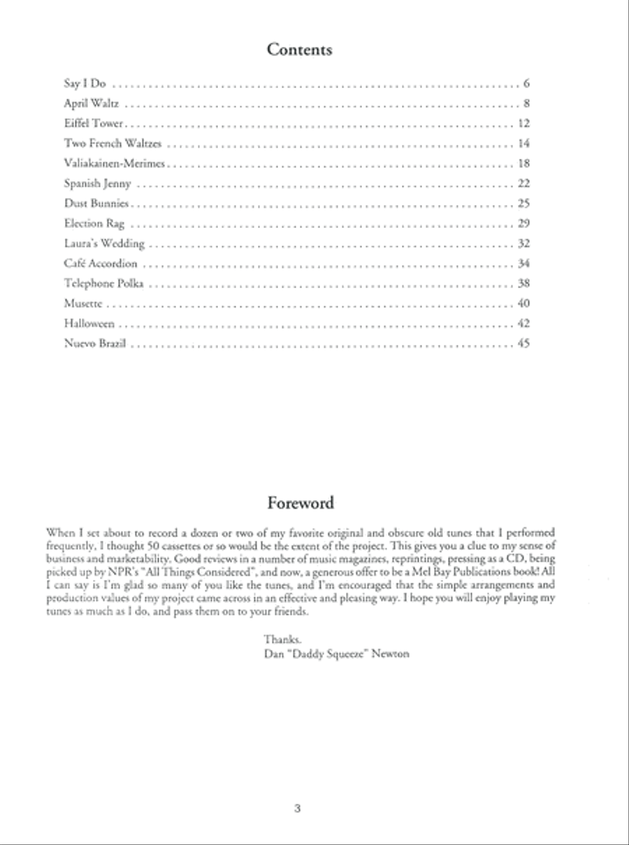 Cafe Accordion Cafe Accordion Accordion scores gallery preview page 4