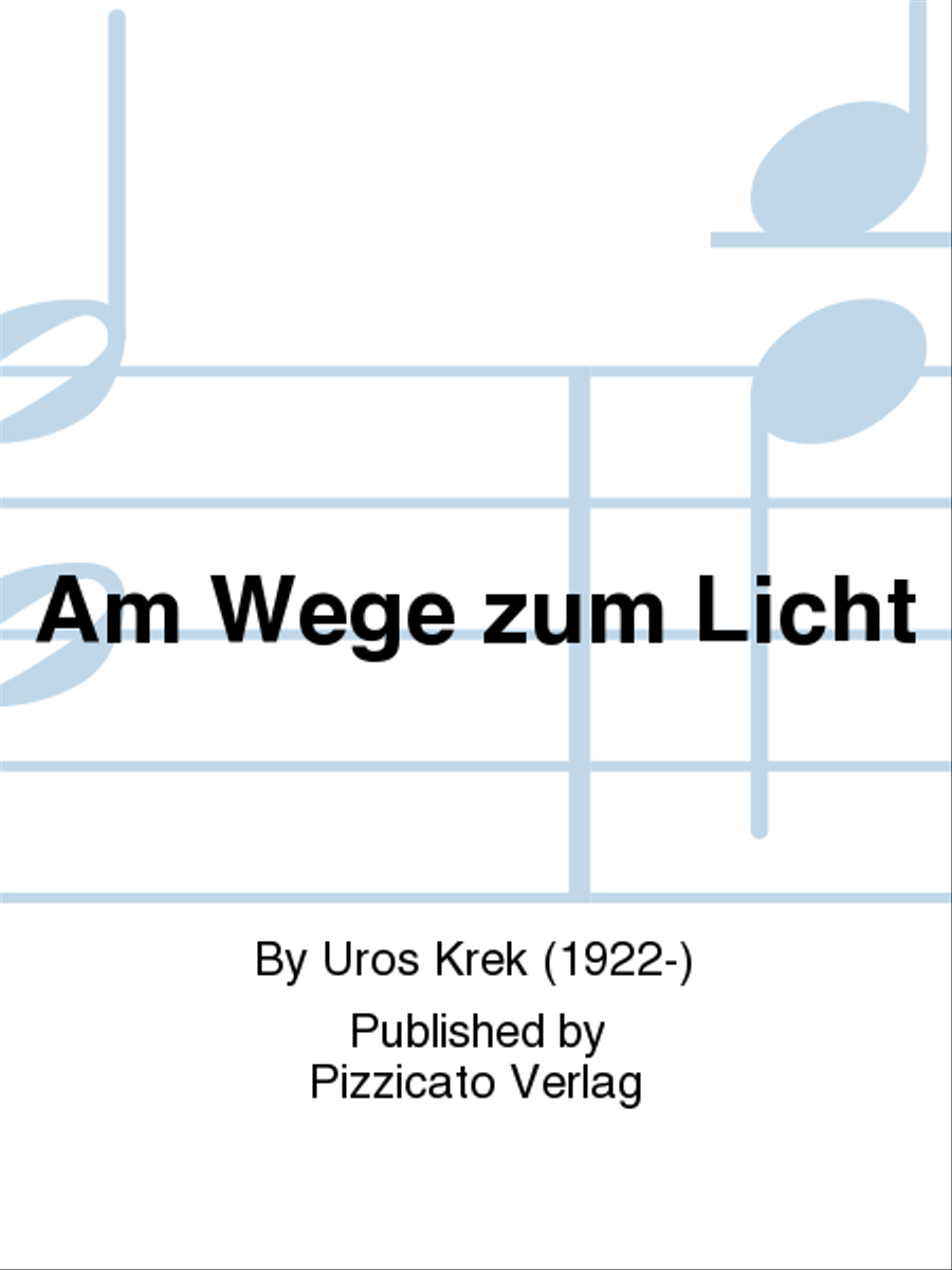 Am Wege zum Licht School and Community scores gallery preview page 1