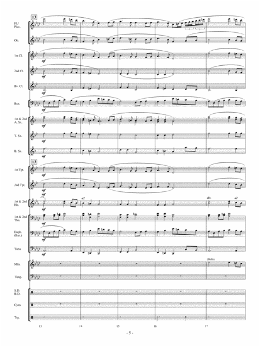 What Child Is This? Concert Band scores gallery preview page 4