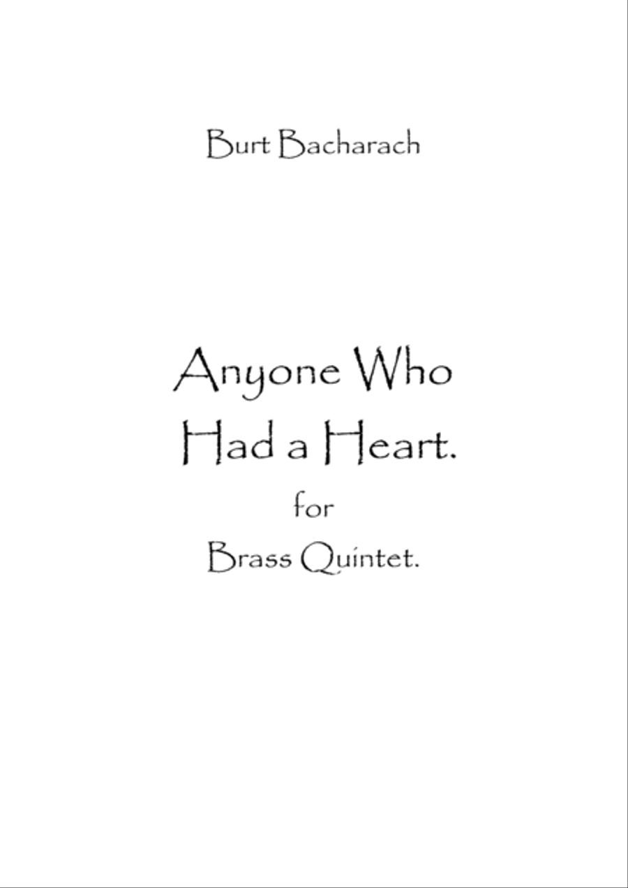 Book cover for Anyone Who Had A Heart