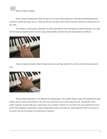 Piano Teaching Book