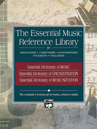 Book cover for Essential Music Reference Library