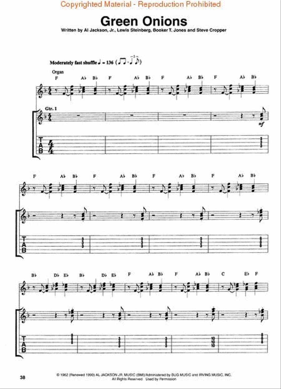 Steve Cropper – Soul Man Electric Guitar scores gallery preview page 3