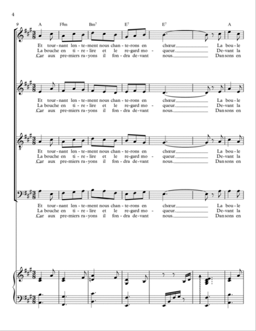 16 Christmas Songs 4-Part scores gallery preview page 4