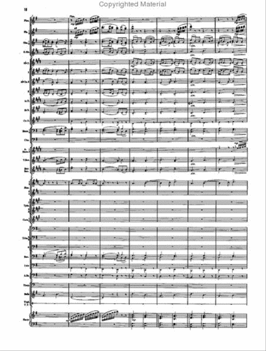 Armenian Dances, Part II Concert Band scores gallery preview page 16