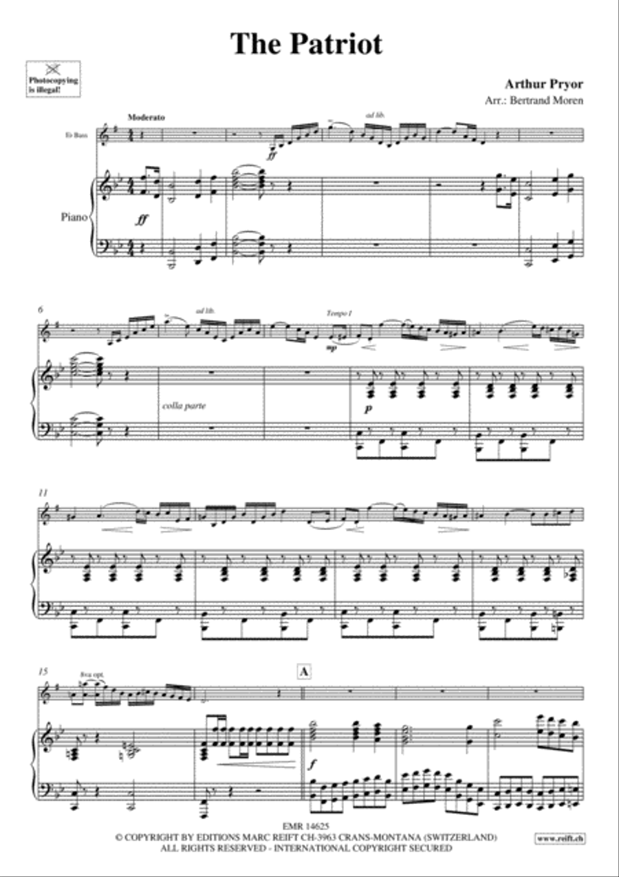 The Patriot The Patriot Piano Accompaniment scores gallery preview page 3